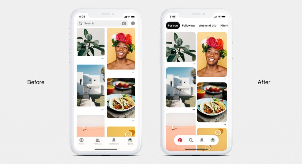 pinterest new look 2019