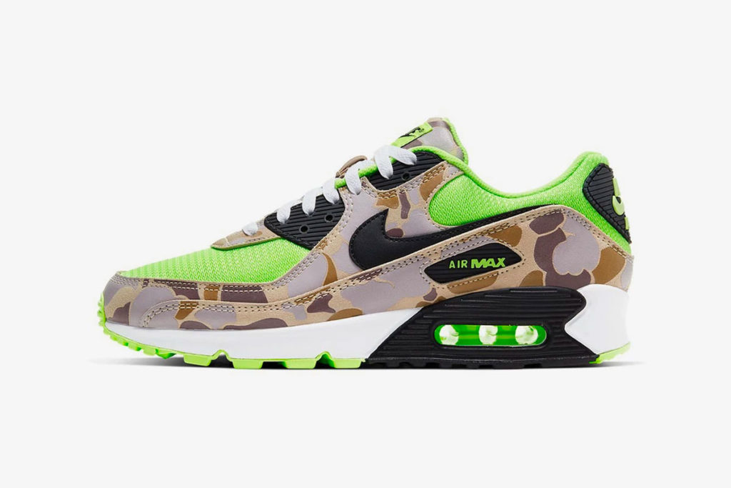 nike airmax 90 green camo