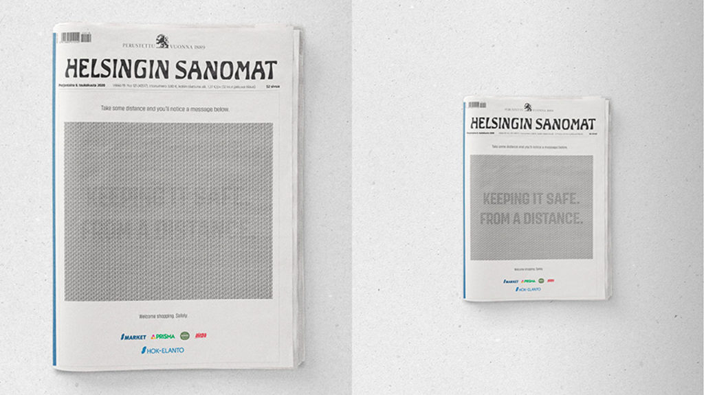 social distancing ad