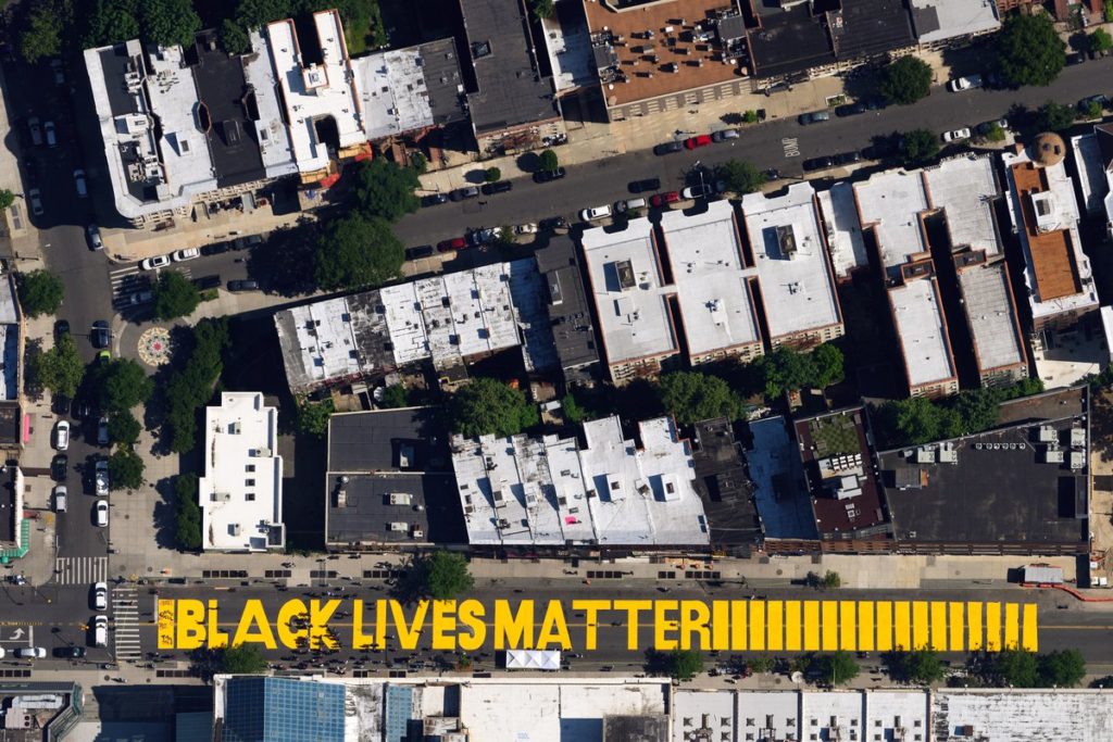 BLM mural bedstuy