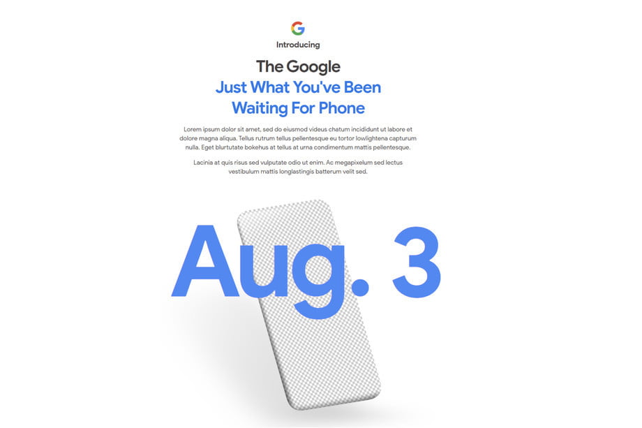 google pixel 4a
