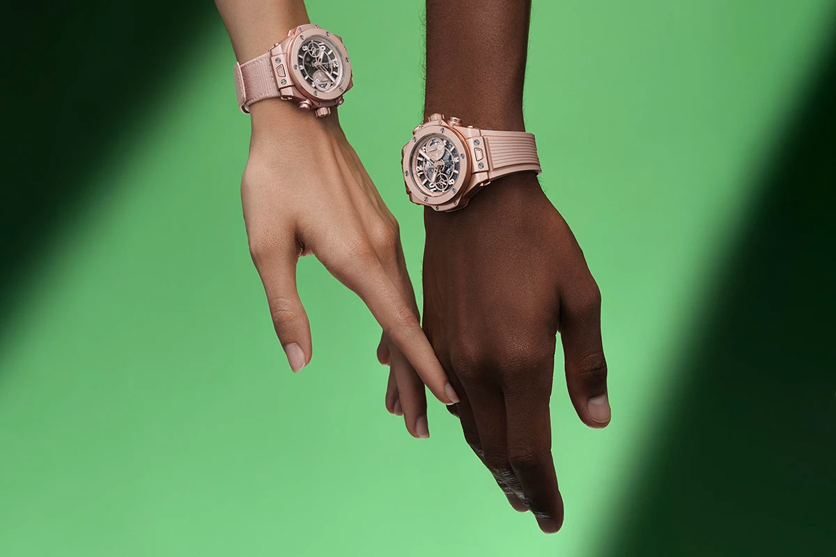 hublot millennial pink big bang